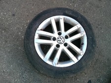 VOLKSWAGEN TOURAN SE TDI ALLOY WHEEL + TYRE . 205 55R 16 2010-2015