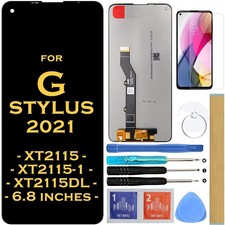 Screen LCD Display Touch Digitizer Assembly for Motorola Moto G Stylus 2021 X...