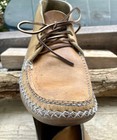 Leather Moccasin  double leather sole Mens Size 8-8.5  — photo 8