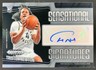 Tristen Newton 2024-25 Panini Prizm Black Sensational Signatures RC Auto