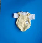 Vintage Cabbage Patch Doll Yellow Romper w/Elephant & White Shirt Boy Clothes
