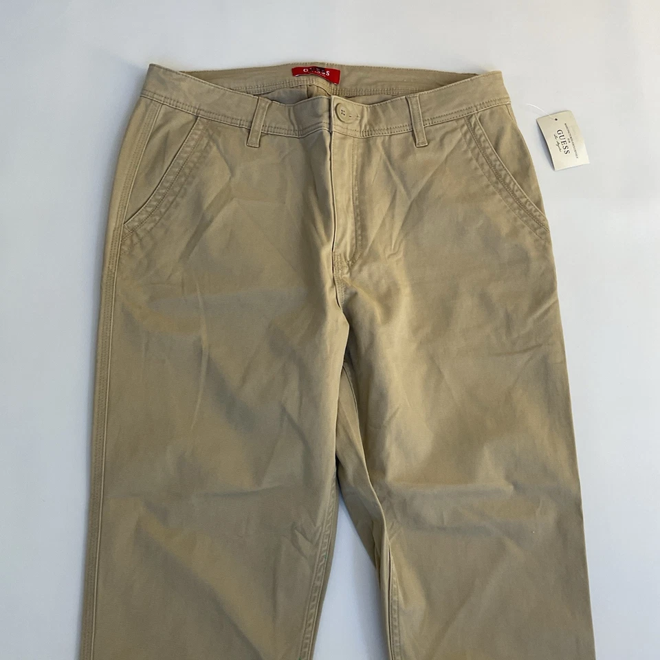 Guess Men’s Jogger Khaki Pants Slim Stretch Comfort Size M - Image 4 of 4