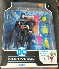 Mcfarlane DC Multiverse TITANS 7 Figure RAVEN with Beast Boy BAF Head and Hands