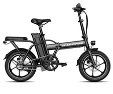 16" Peak 630W Foldable Mini E Bike for Adults Teens, 20MPH 35 Miles 3-Speed 36V
