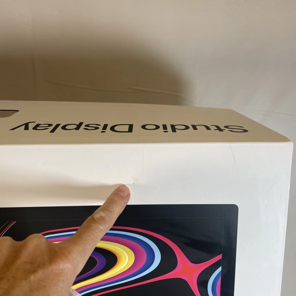 Apple Mac Studio Display 27 Inch Monitor EMPTY BOX + INSERTS ONLY-  Model A2525 - Image 2 of 4