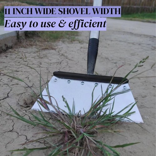 Garden Cleaning Shovel with 54" Adjustable Handle,Multifunctional Stainless S... - Picture 5 of 9
