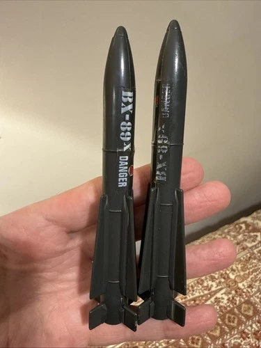 Vintage 1983 Hasbro GI Joe Skystriker Set 2 Large Missiles Part