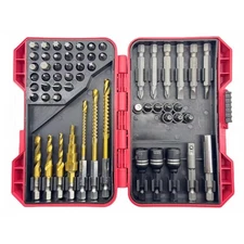 58 Piece Screwdriver Bit Set for Automotive Repairs and For Home Improvement