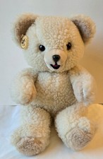Vintage Russ Snuggle Bear Plush 15 inch 3145 Stuffed Toy 1986 Lever Cuddly