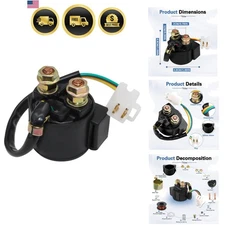 Starter Solenoid Relay for Yamaha ATV Dirt Bike Electric Start 12V Copper