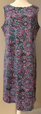 TALBOTS Womens Multicolored Dress - Sz Medium