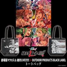 Macross Delta the Movie: Absolute LIVE!!!!!! × OUTDOOR PRODUCTS BLACK LABEL Tote