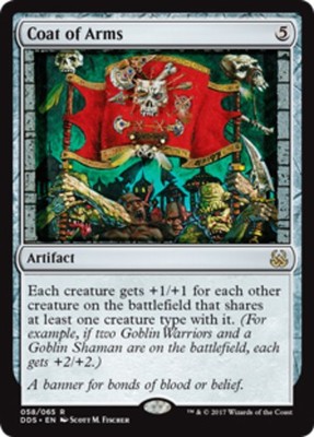 1x Coat of Arms NM-Mint, English Duel Decks: Mind vs. Might MTG Magic