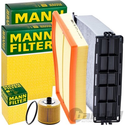 MANN FILTERSET  passend für MERCEDES A/B KLASSE W/V 177 W247 CLA C/X118