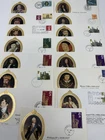 Colorano Silk Cachet Kings & Queens of England FDC Lot – British Monarchs 1977-8