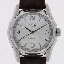ORIS 7544 Artelier WATCH Silver SS/leather AT