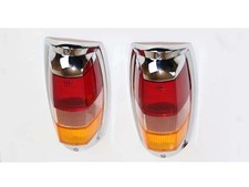 2x Rücklicht Deckel Rot / Orange für späte Mercedes 190SL & Ponton Schlußleuchte