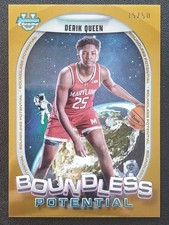 DERIK QUEEN 2024-25 Bowman Chrome U Boundless Potential Gold 15/50 #BP-7 