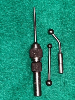 Starrett Wiggler no. 828, WITH ATTACHMENTS.