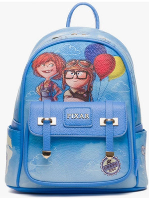 Disney UP Movie Mini Backpack Pixar Small Travel Carl Ellie House Backpack NWT