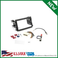 ICFD6BN Double DIN Radio Install Dash Kit Compatible with Select 2007-14 Ford an