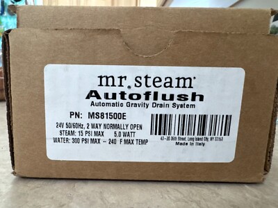 Mr Steam Autoflush, Automatic Gravity Drain System