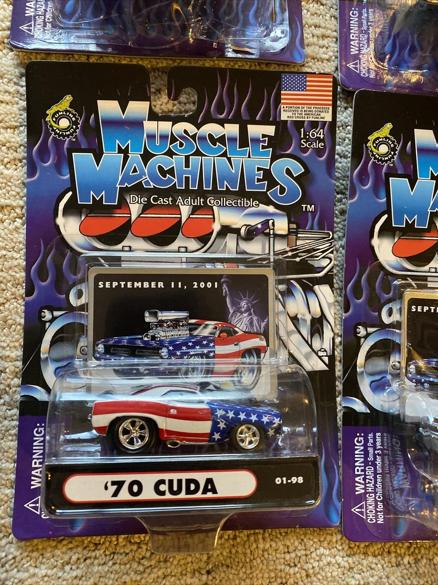 エルセーヌ　COOL MUSCLE ULTIMATE 9 2セット Set MUSCLE MACHINES 9/11/2001 Tribute September 11 USA 69 Camaro