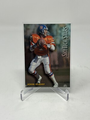1994 Skybox Pemium John Elway Skytech Stars Card #ST-4