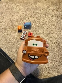 Lego DUPLO 6133 Disney Cars: Race Day and 5817 Agent Mater - Missing 8 Parts