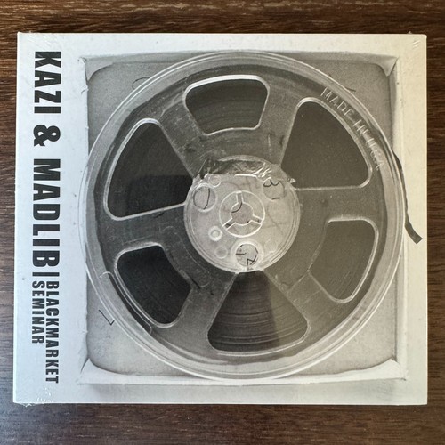 KAZI & MADLIB - BLACKMARKET SEMINAR (CD) 2020 OH NO + MED + WILDCHILD + DECLAIME - 第 1/2 張圖片