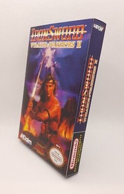NES - Ironsword: Wizards & Warriors II 2 Iron Sword - Box Cover ONLY