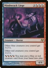 Mindwrack Liege Eventide NM Blue Red Rare MAGIC THE GATHERING CARD ABUGames
