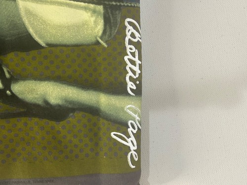 VTG 90s Bettie Page Pinup Pose T-shirt XL w/Autograph COA NEW IN BAG Ltd Ed/1000 - Picture 12 of 15