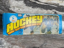 1976-77 OPC O-Pee-Chee WHA hockey original EMPTY Wax pack display box RARE !!!