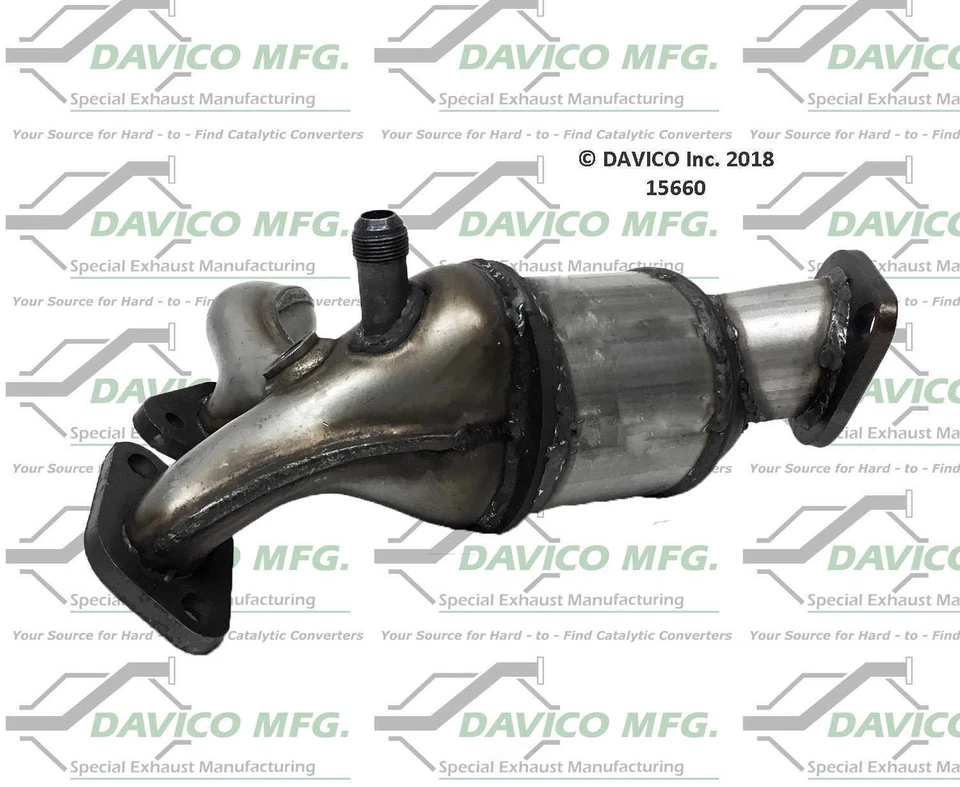Catalytic Converter-Exact-Fit - Manifold Davico 15660 - Image 3 of 4