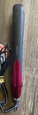 Vivitar Hair Straightener Flat Iron PG-8110 Fuchsia/ Black Electric Cord BEL17