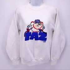 VINTAGE 1994 Freeze Warner Brothers Taz Crewneck Sweatshirt Kids Size L/XL