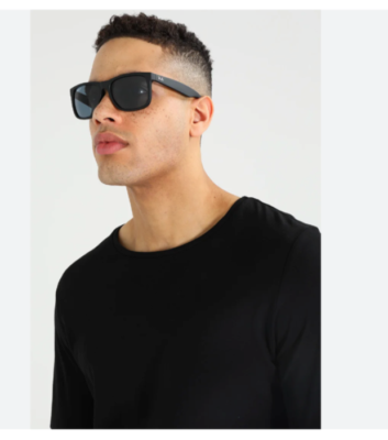 RAY-BAN JUSTIN 50mm RB4165 Wayfarer SUN in Dark Grey MSRP$189
