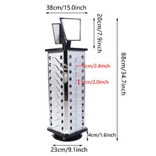 Sunglass Stand Rotating Retail Rotating Optical Frame Display Case Showcase