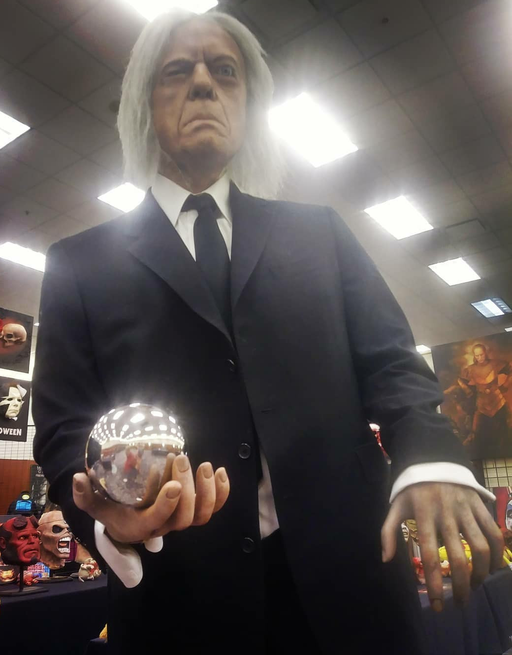 PHANTASM Angus Scrimm Tall Man life sized prop statue horror figure