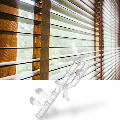 Valance Clips for Blinds 2 Inch Hidden Channel Window Blind Clips Clear Plastic eBay
