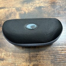 Costa Del Mar Zippered Sunglass Hard Case Clamshell Glasses Black CASE ONLY-478