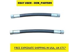 Jcb Hydraulic Hose 3/8" Bsp 275 Mm, Set Of 2 Pcs. (Part No. 612/06400)