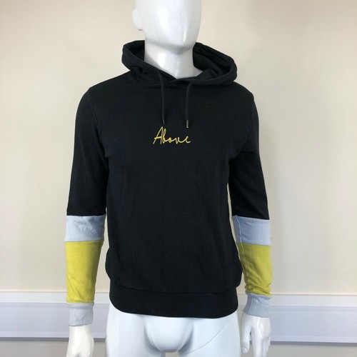 Sudadera con capucha Primark para hombre negra amarilla blanca manga larga Reino Unido | eBay