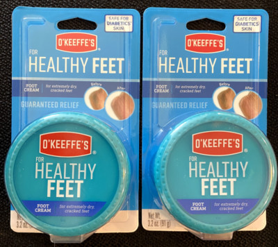 O'Keeffe's for Healthy Feet Foot Cream  Relief for Extremely Dry (2 Pack)
