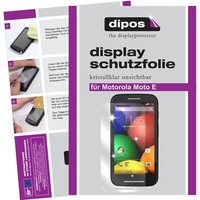 1X Dipos Schutzfolie FüR Motorola Moto E Klare Display Crystalclear Unsichtbar