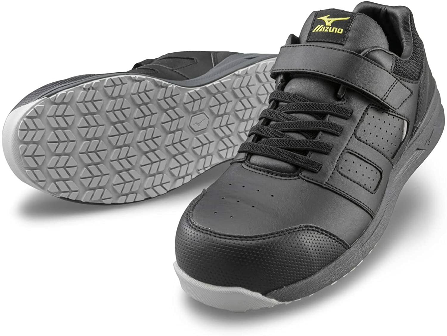 РАБОЧАЯ защитная обувь MIZUNO ALMIGHTY ASU34L WIDE F1GA2201 черная US75255 см 33390₽