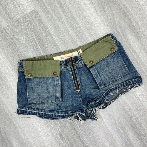 Ben Sherman Womens Y2K Micro Mini Denim 