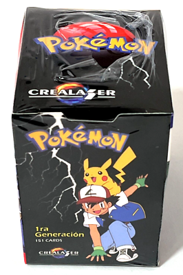 2025 BOX POKEMON Crealaser - Full Set 151/151 TCG Cards Peru Zard