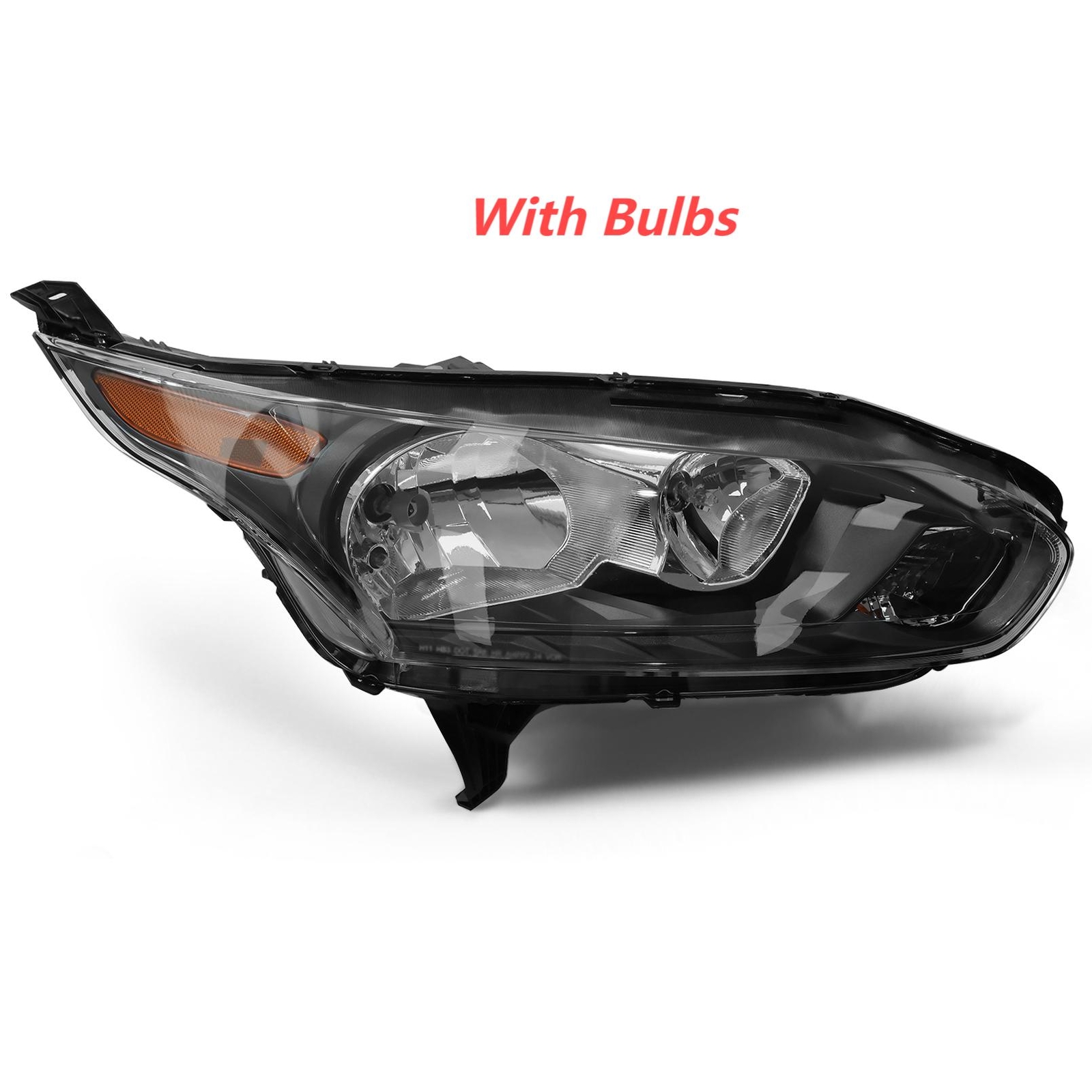 For 2014-2018 Ford Transit Connect Black Trim Headlight Headlamp Passenger Side